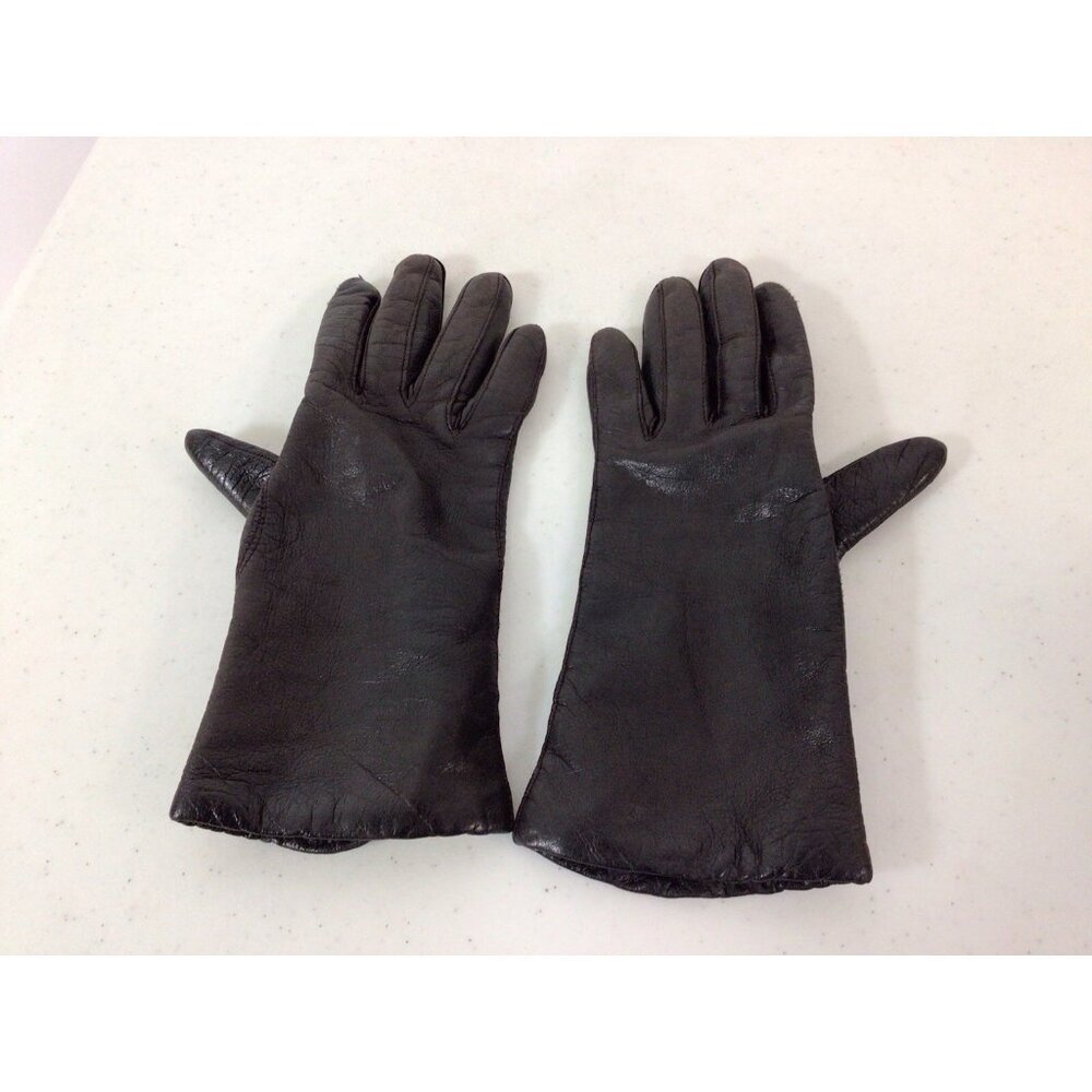 Fownes Leather Driving Gloves Lined Womens 6.5